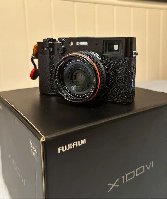Fujifilm X100VI Black Compact Digital Camera – Full Kit + Extras