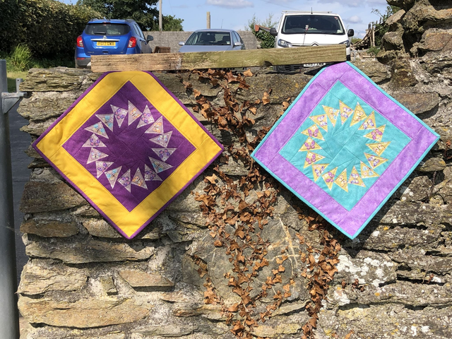 Butterflies Chasing Butterflies FPP Kit Papers Fabric and Acrylic Template.