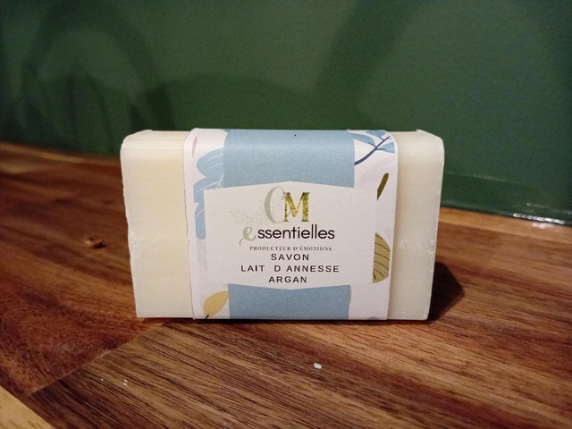 Savon lait d ânesse Argan