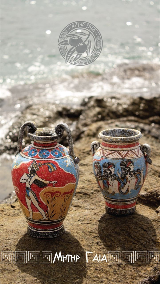 Amphore Minoan - Handmade