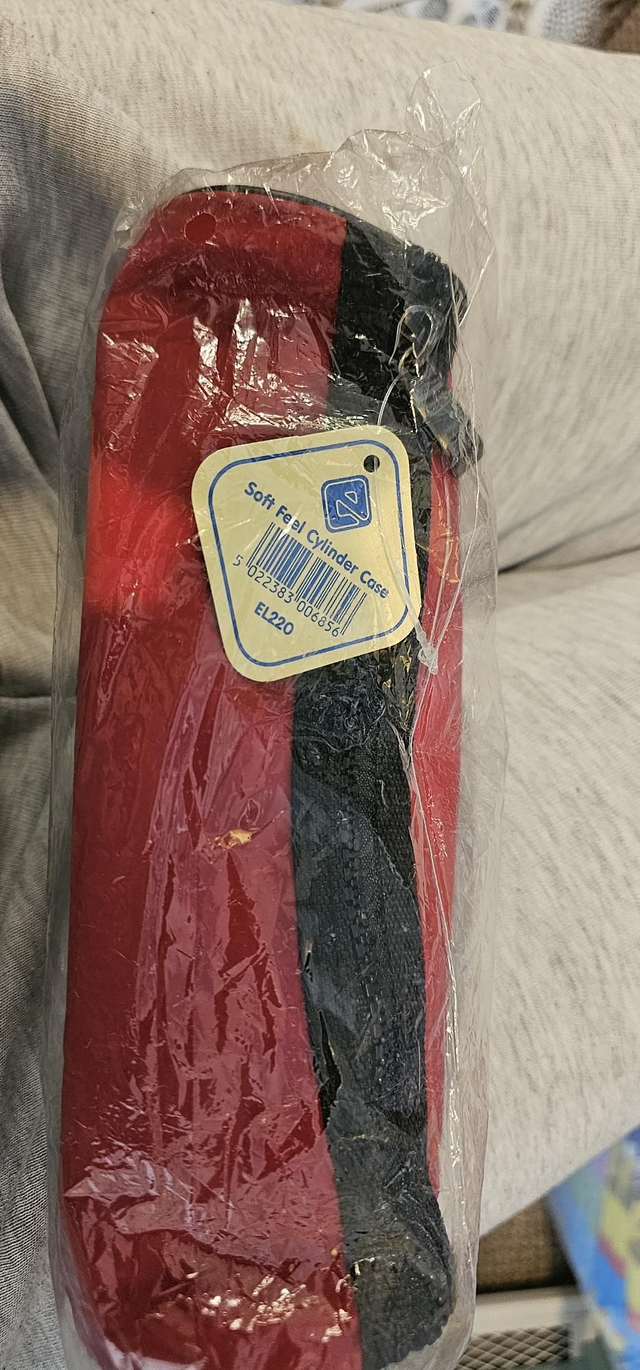 Red pencil case 