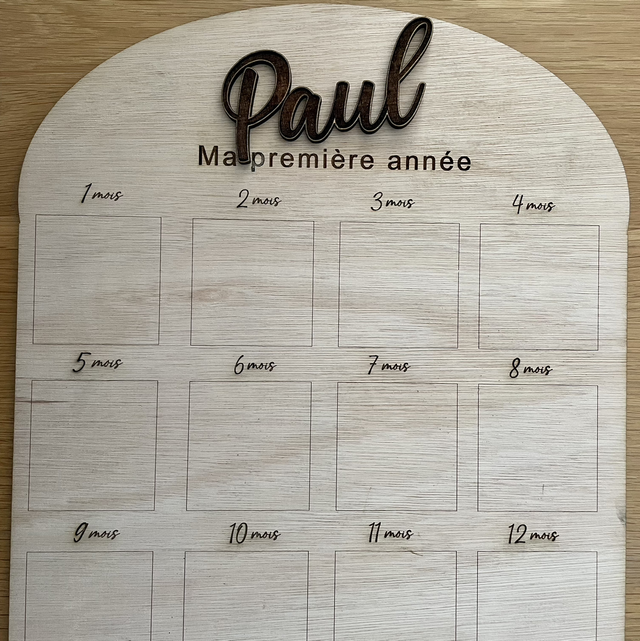 Cadre 1 ère année personnalisé