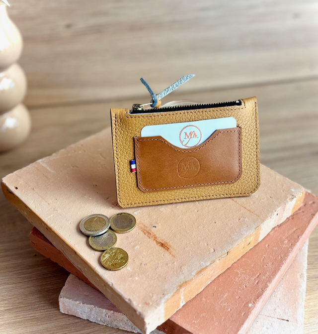 Porte cartes-Porte monnaies Fauve