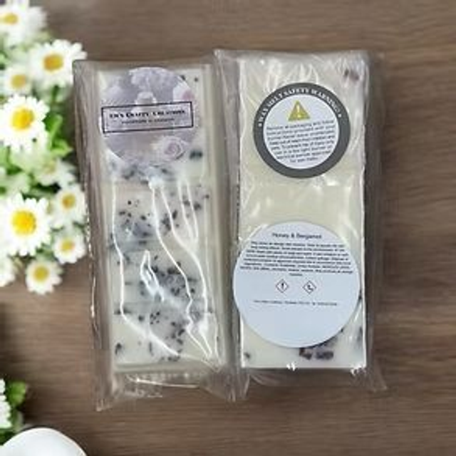 Honey and Bergamot Wax Melt Snap Bar 