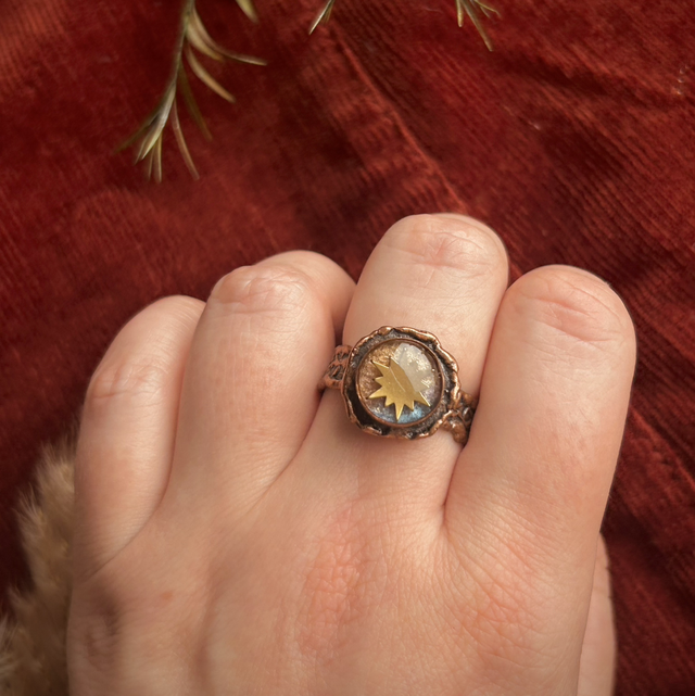 Sun Ring Copper - Adjustable