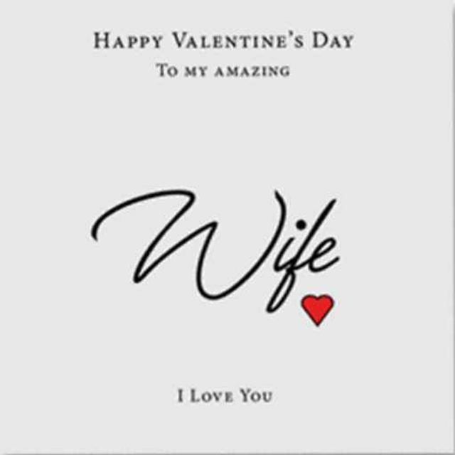 Happy Valentines Wife