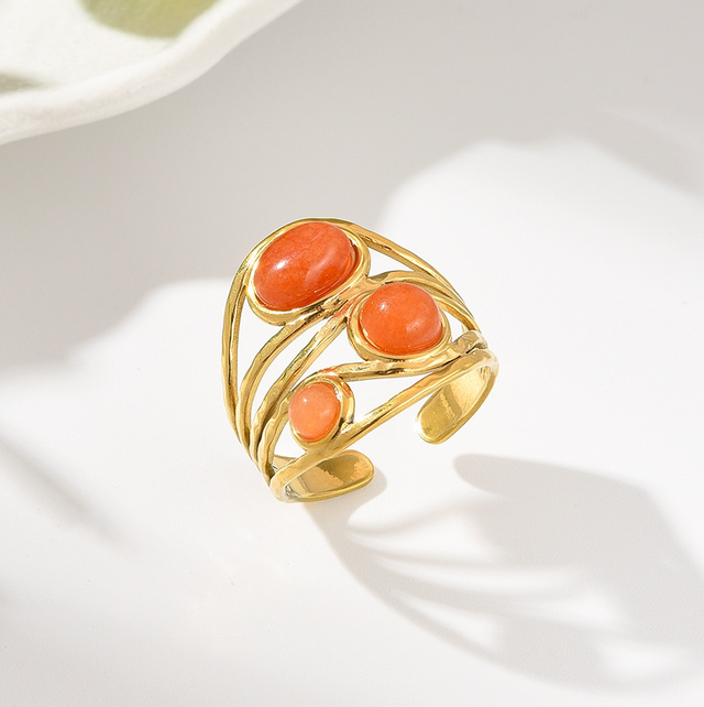 Bague pierre