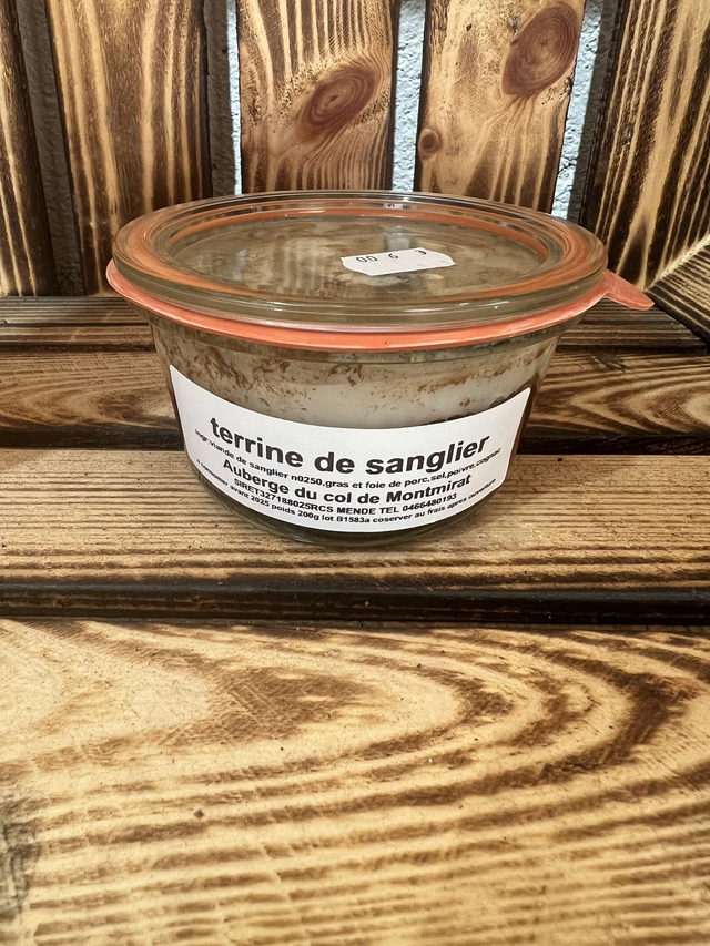 Terrine de sanglier