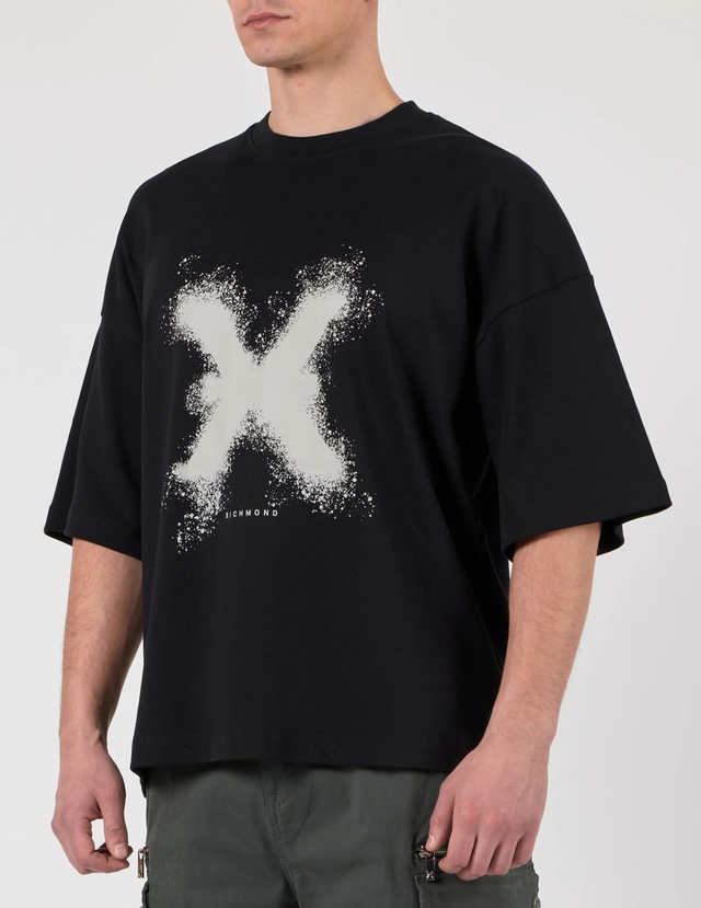 RICHMOND X T-shirt mezza manica oversize