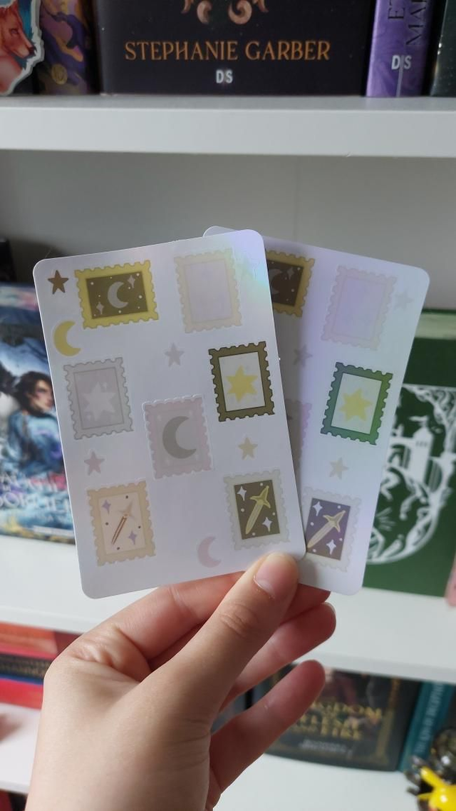 Planches de stickers "timbres fantasy"