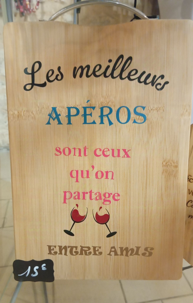 Planche apéro personnalisée