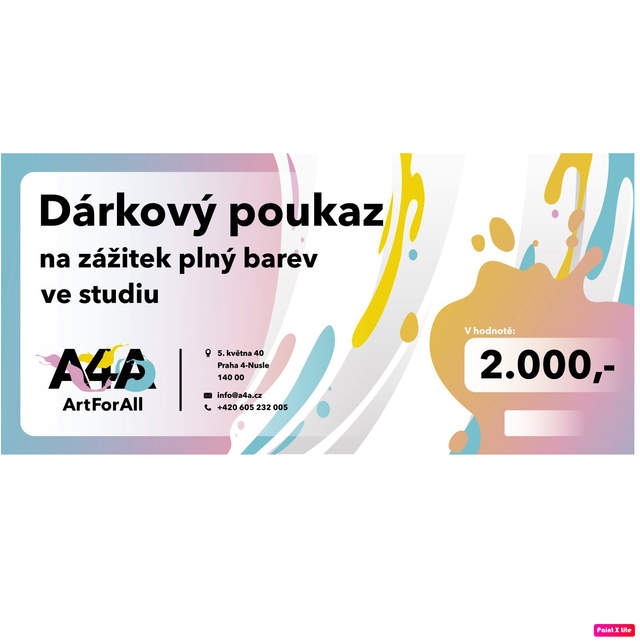 Dárkový poukaz 2.000,-