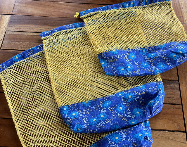 Lot de 3 sacs à légumes 