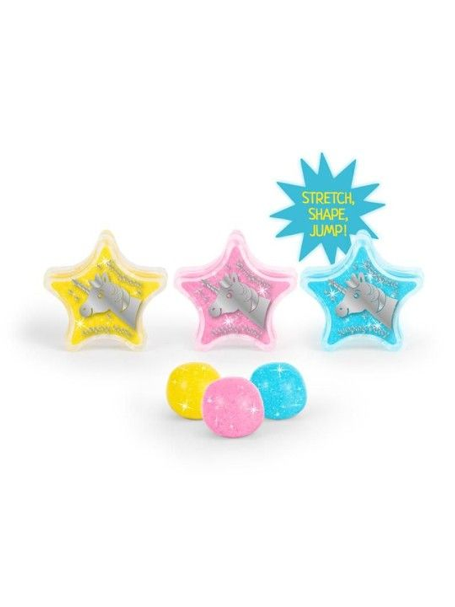 MAGIC MOMENTS WS Glitzer-Springknete 15g, 3-fach sortiert