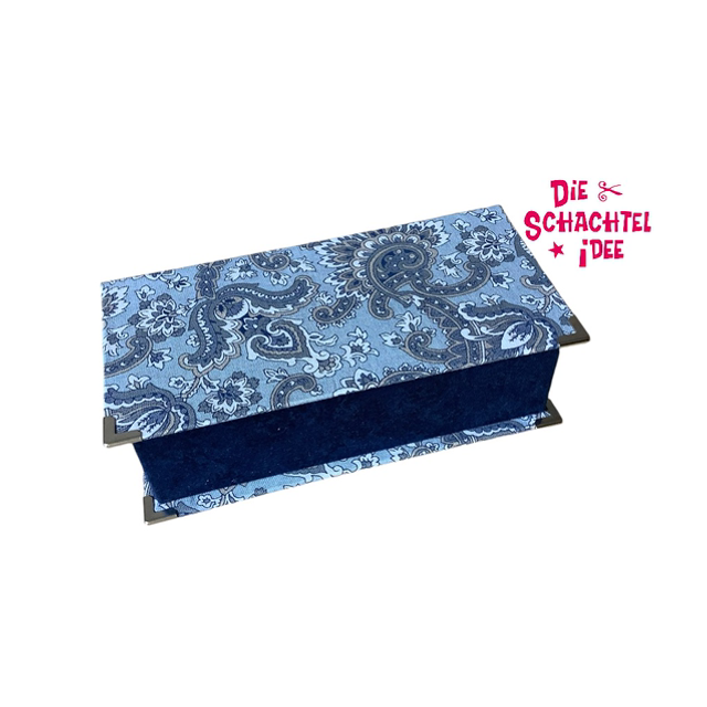 Brille „Paisleymuster in grau“