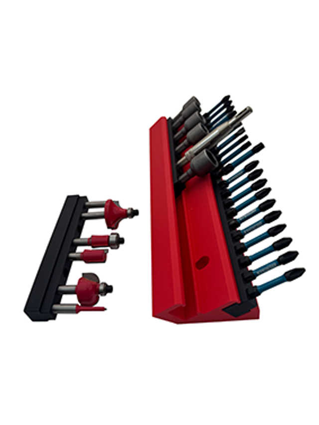 Hex shank bit Organiser & Storage - Wall Mounted