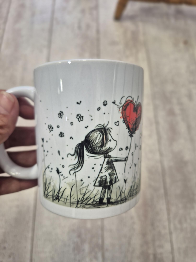 Mug petite fille love