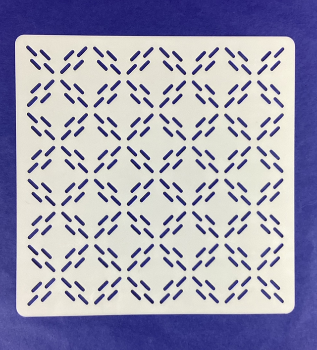 Pochoir Hanabishizashi 