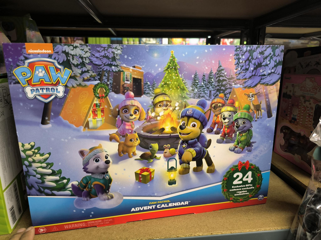 CALENDRIER DE L'AVENT PAT PATROUILLE 