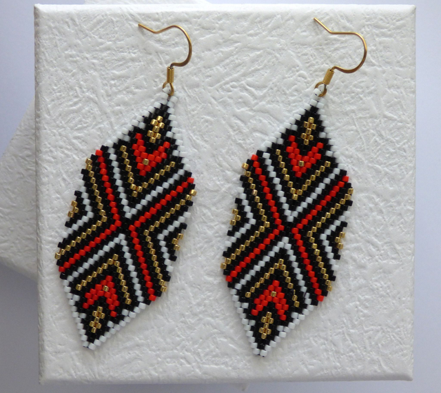 Boucles d'oreilles Maya