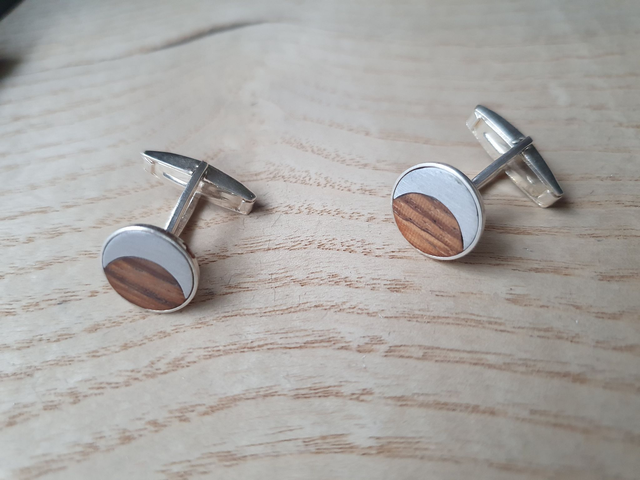 Boutons de manchettes Eclipse