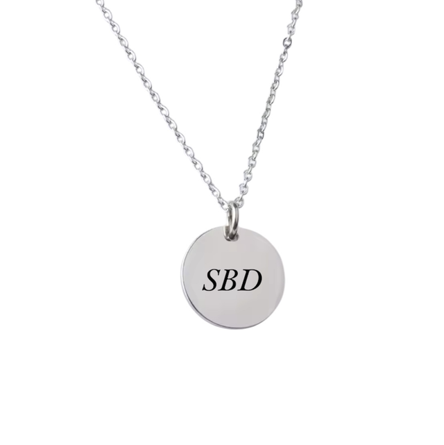 SBD Squat Bench Deadlift necklace