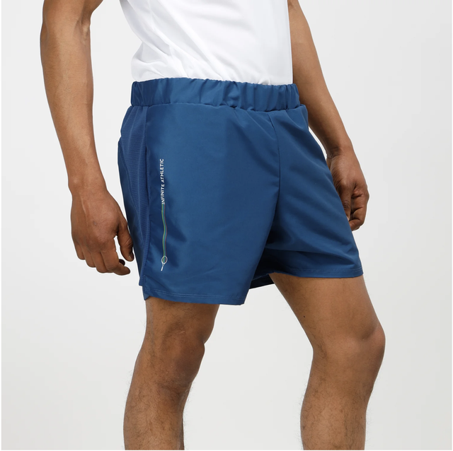 #Zip ∞Athletic Men's Blue Ultramesh Shorts