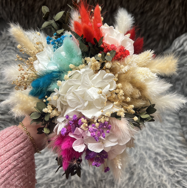 Bouquet en fleurs séchées 