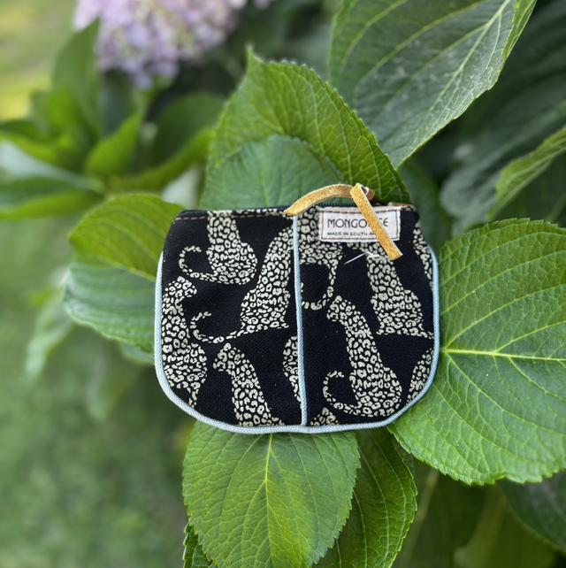 Patchy Purse Leopard Black/Natural