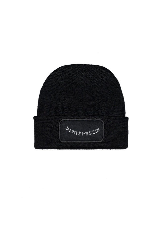 Dents de Scie® Baba Yaga Bonnet Beanie Noir