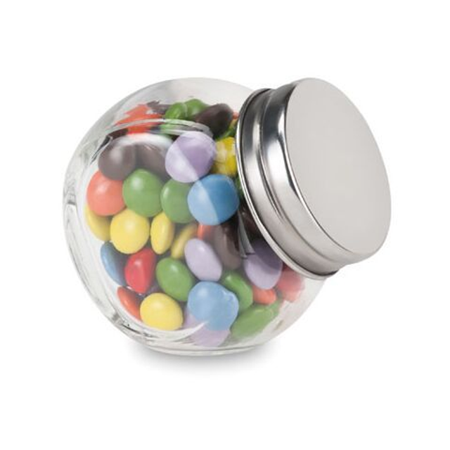 Chocolates in glass holder