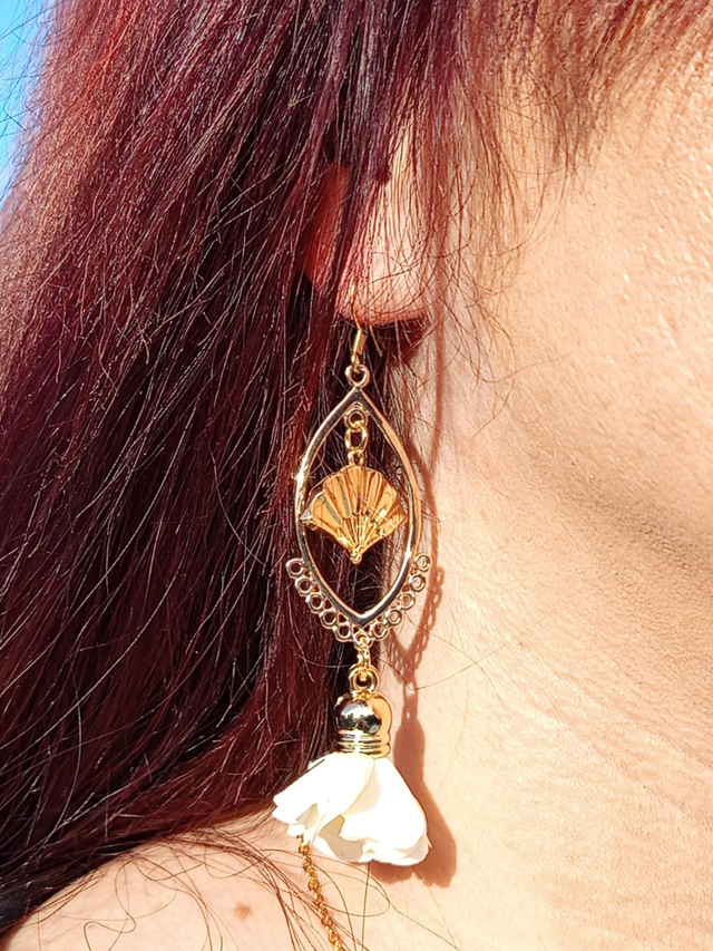 Boucles d'oreilles lustre Sara Ki Jyoti