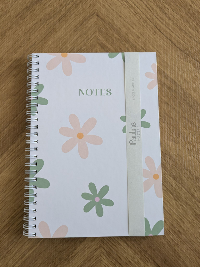 Carnet A5 Fleurs mixtes - REF610