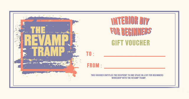 DIY for Beginners Workshop Gift Voucer