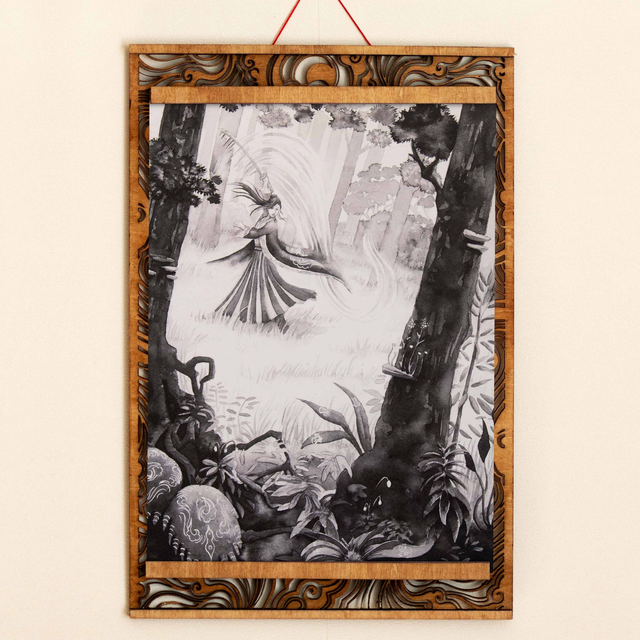 Ombre du vent s'exerçant - Format A4 et A3