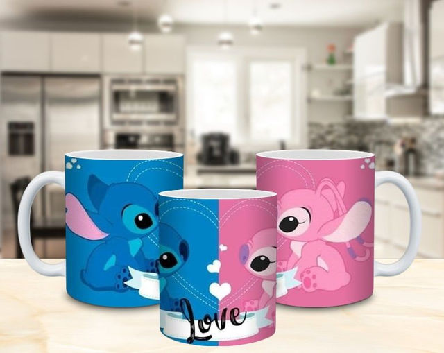 Mug Stitch et angel