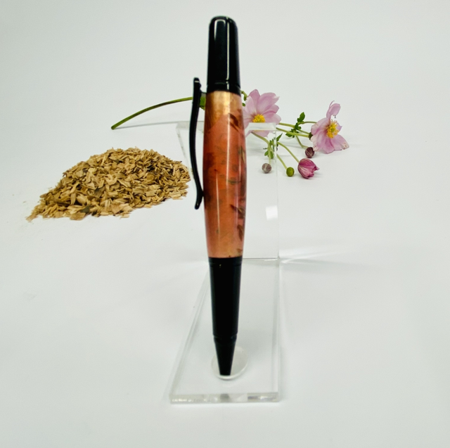 Whiskey Resin Twist Pen