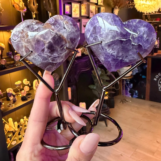 Amethyst Heart R62K
