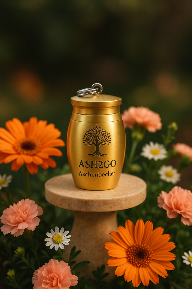 Mini-Urne ASH2GO - Aschenbecher