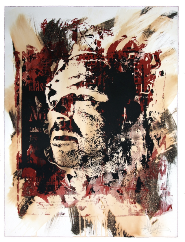 Vhils - Corpocracy (vendu encadré)