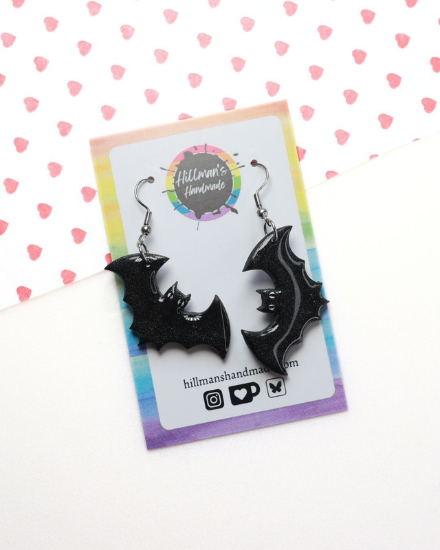 Bat Earrings