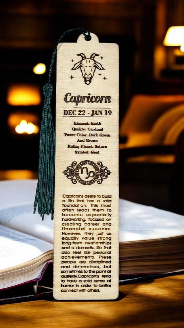 Bookmarks - Signs of the Zodiac - Capricorn