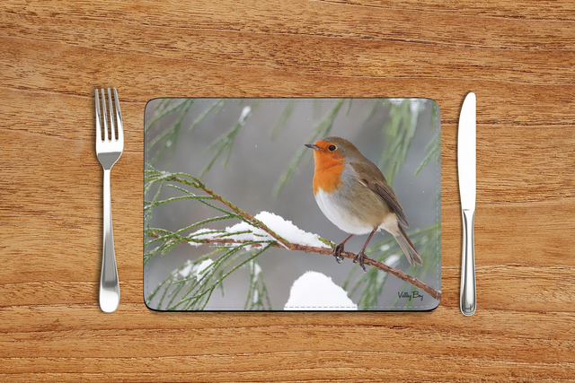 “Christmas Robin” Placemat 
