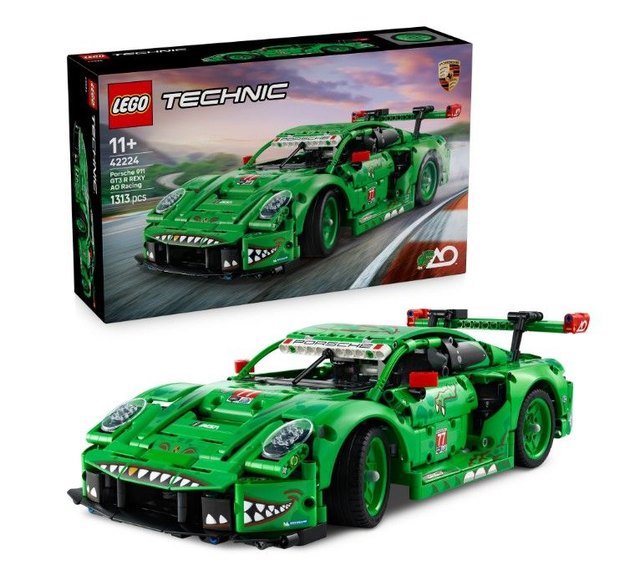 LEGO 42224 Technic Porsche 911 GT3 R REXY AO Racing Rennwagen