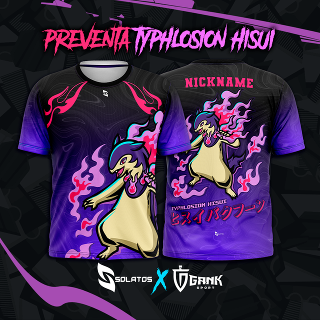 Polera Typhlosion Hisui