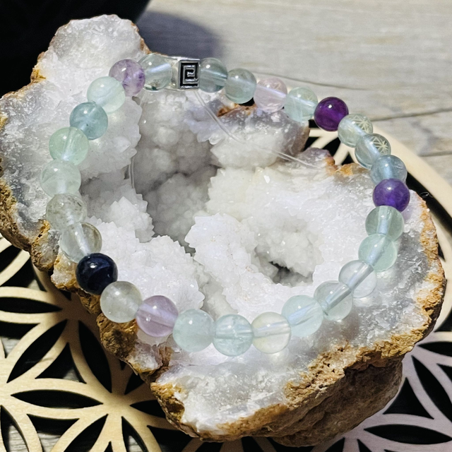 💐🌈Bracelet en Fluorine