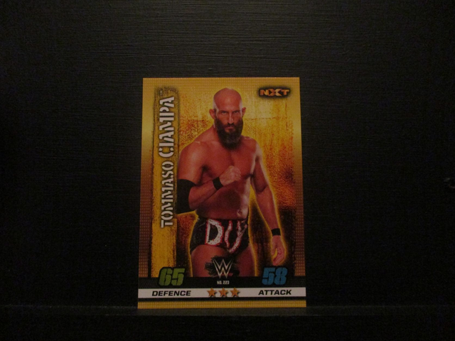 Tommaso Clampa - NXT Slam Attax 10th Edition Original Trading Card #223