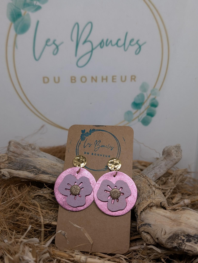 Moon fleur rose mf004