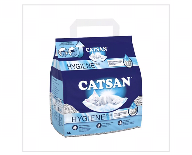 Catsan Hygiene Non-Clumping Odour Control Cat Litter 5L