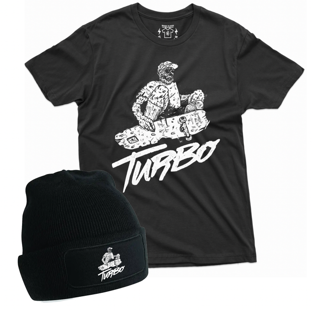 &quot;TURBO&quot; Tshirt, Sweat, Bonnet